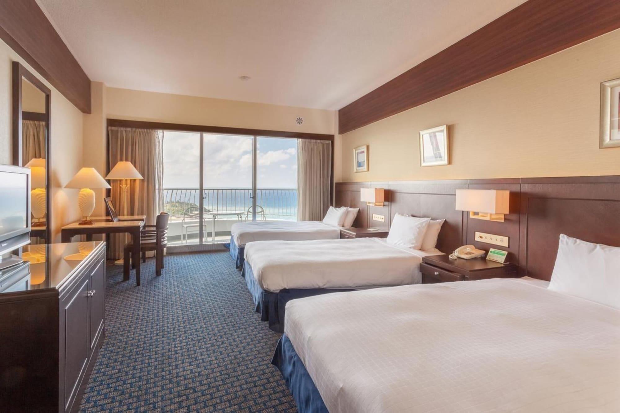 Okinawa Kariyushi Beach Resort Ocean Spa Onna Kültér fotó