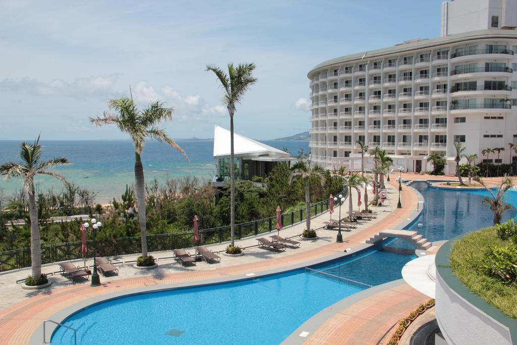 Okinawa Kariyushi Beach Resort Ocean Spa Onna Kültér fotó