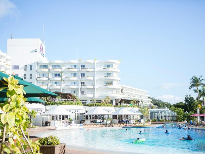 Okinawa Kariyushi Beach Resort Ocean Spa Onna Kültér fotó