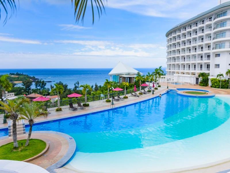 Okinawa Kariyushi Beach Resort Ocean Spa Onna Kültér fotó